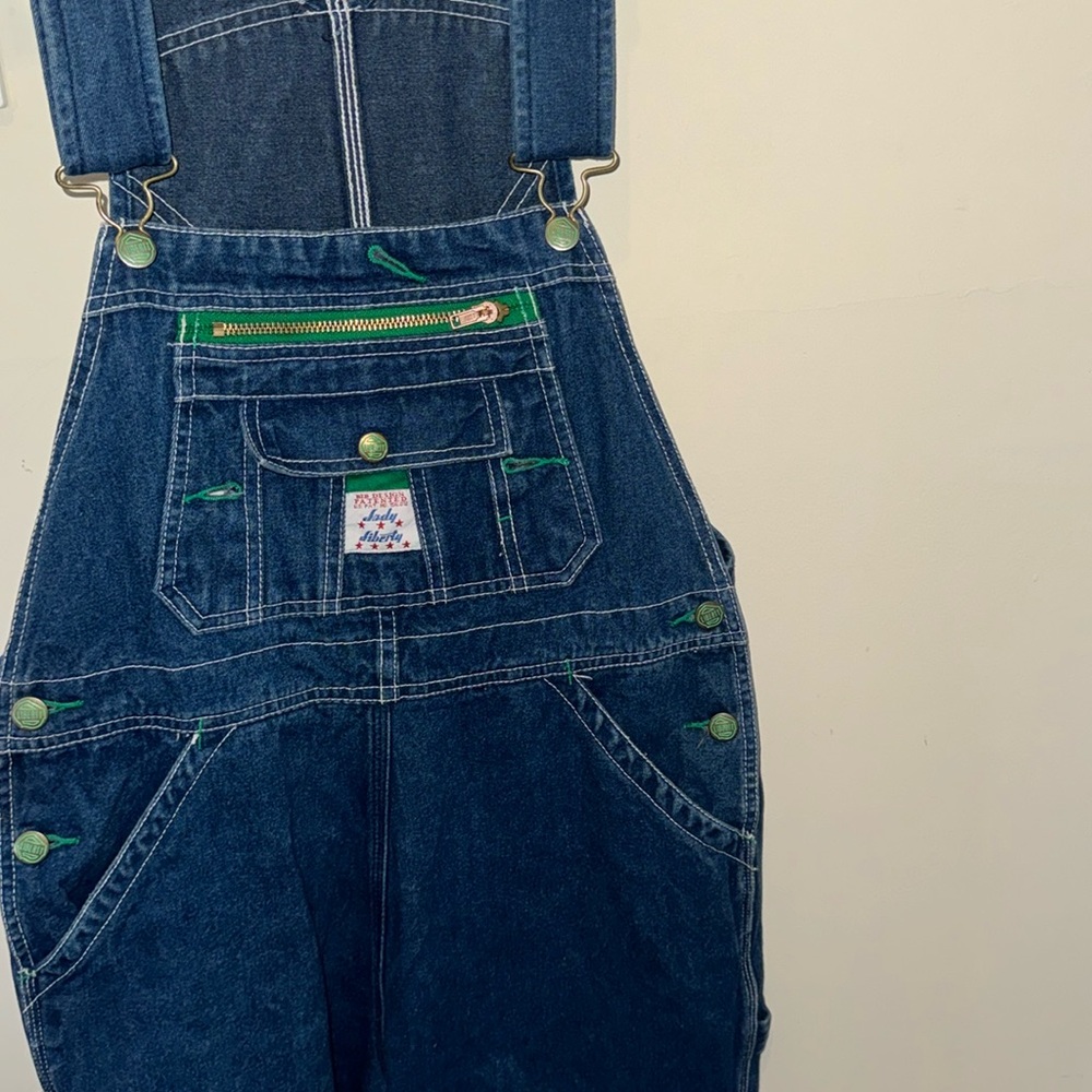 Denim overalls